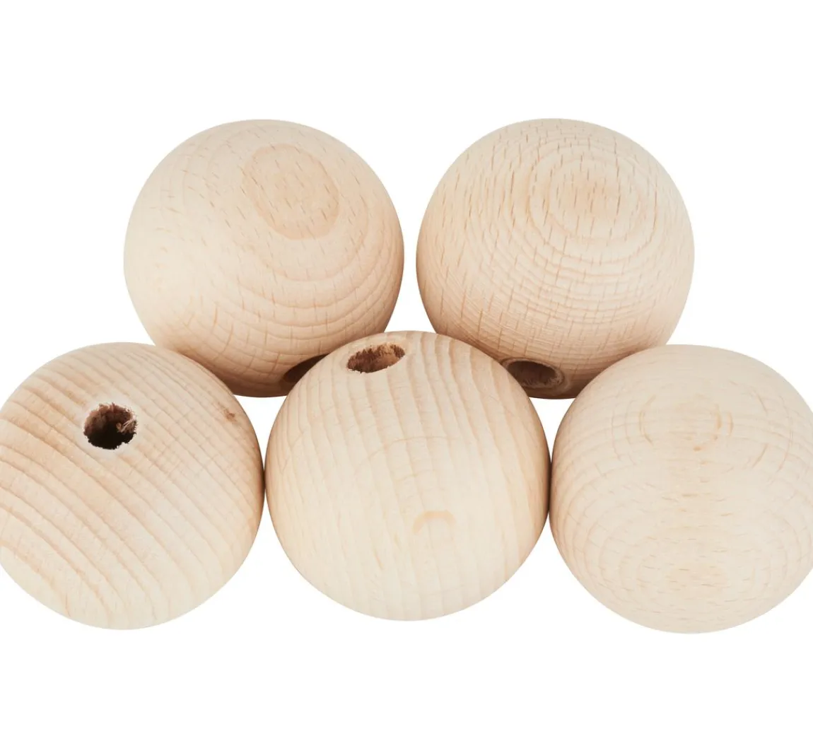 Sale VBS Holzkugeln durchgebohrt "Ø 40 mm"