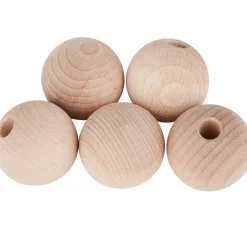 Discount VBS Holzkugeln halbgebohrt "Ø 35 mm"