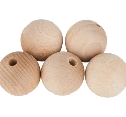Best VBS Holzkugeln halbgebohrt "Ø 40 mm"