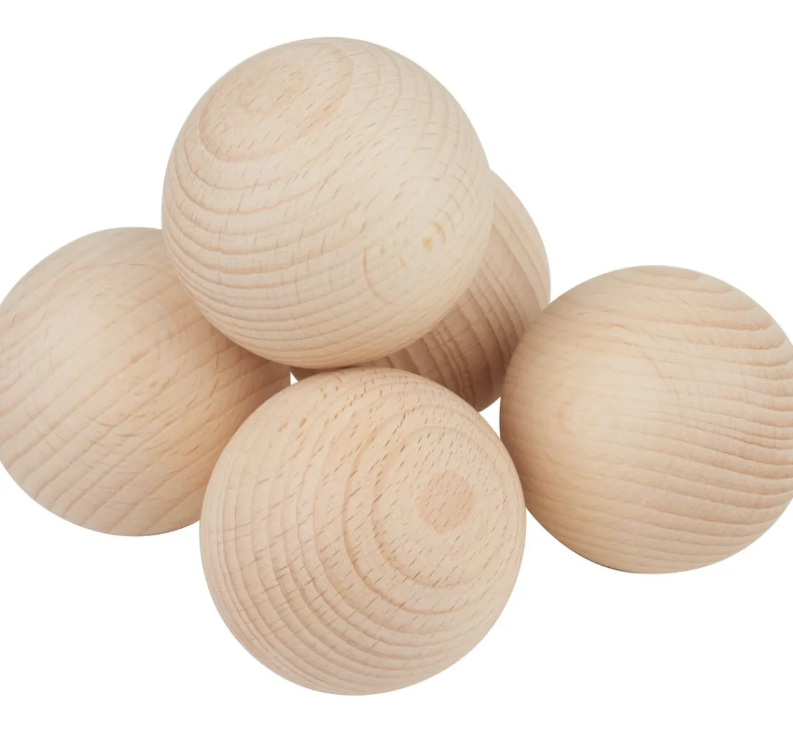 Discount VBS Holzkugeln ohne Bohrung "Ø 50 mm"