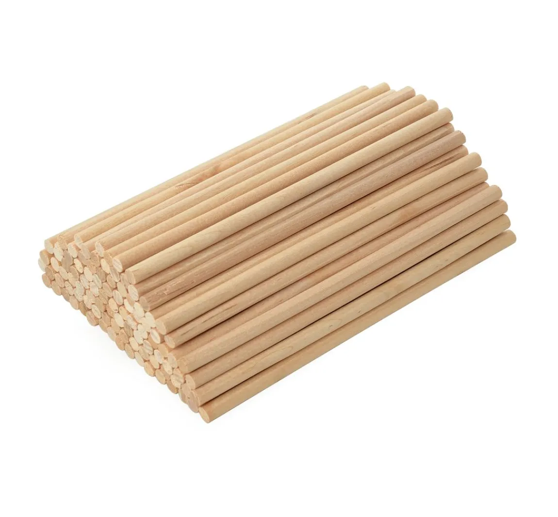 New VBS XXL VBS Holz-Rundstäbe "Ø 5-6 mm"
