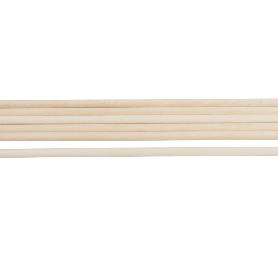 Hot VBS Holz-Rundstäbe, 30 cm