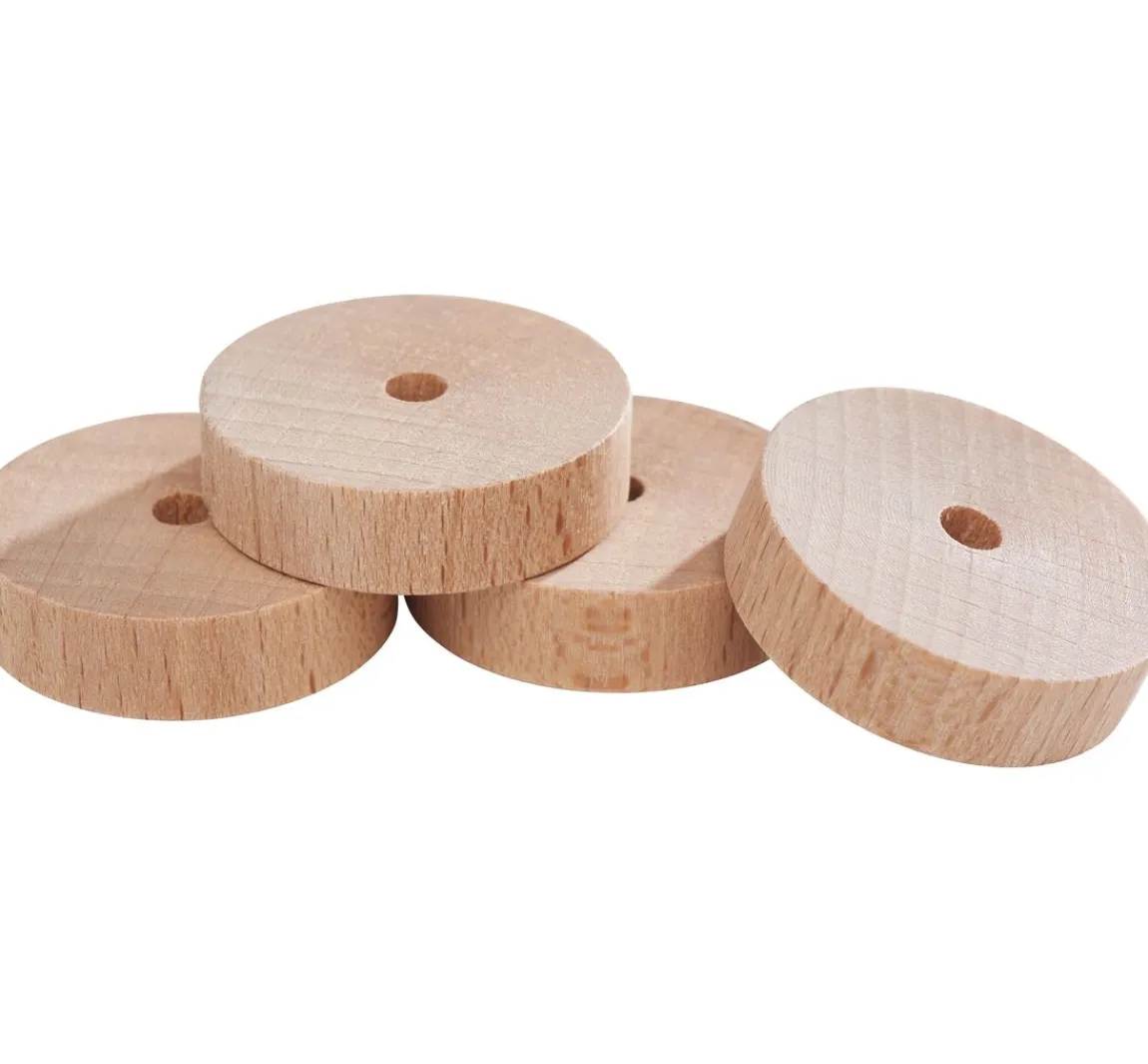 Sale VBS Holzscheiben/Räder, Ø 30 x 8 mm, 4 Stück