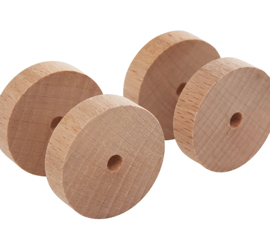 Sale VBS Holzscheiben/Räder, Ø 30 x 8 mm, 4 Stück