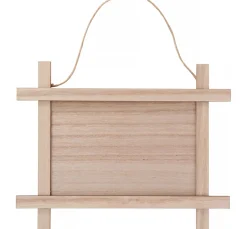 Outlet VBS Holz-Schild