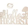 Best VBS Holzschild "Hallo Herbst"
