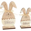 Hot VBS Holz-Steckmotiv "Easter bunnies"