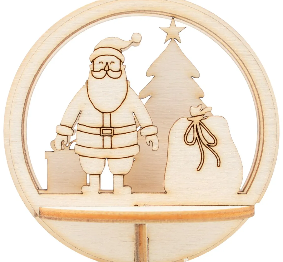 Sale VBS Holz-Steckmotiv für Acrylkugel