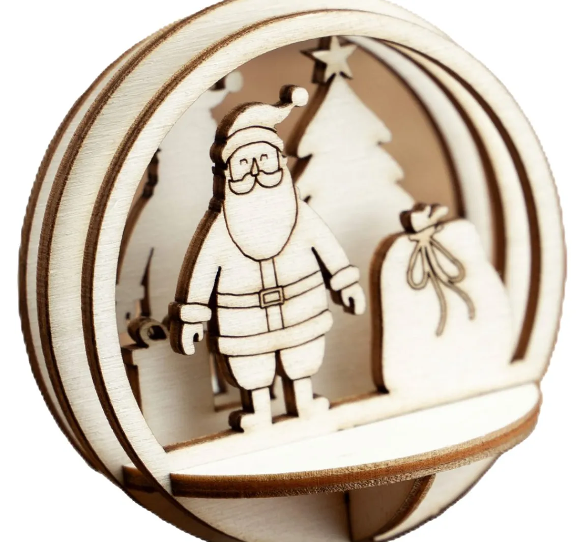 Sale VBS Holz-Steckmotiv für Acrylkugel