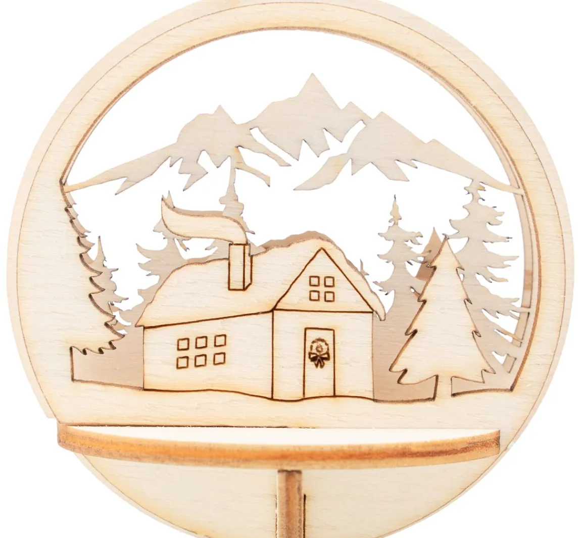 Sale VBS Holz-Steckmotiv für Acrylkugel