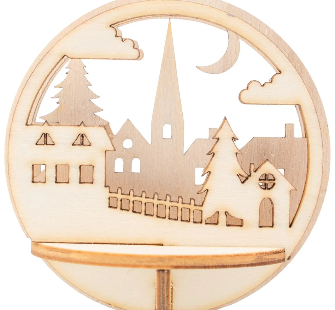 Sale VBS Holz-Steckmotiv für Acrylkugel
