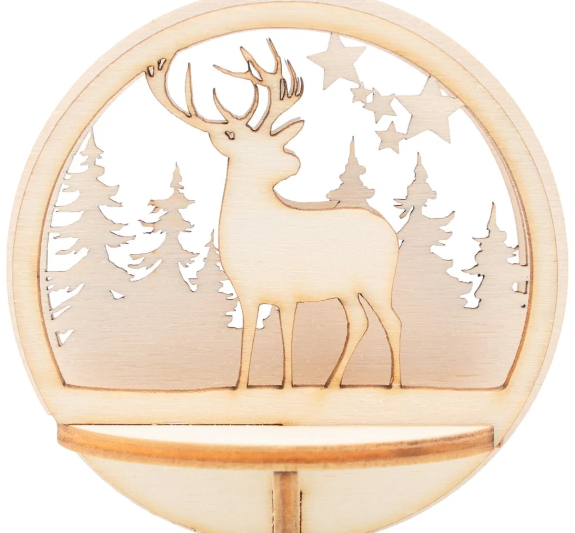 Sale VBS Holz-Steckmotiv für Acrylkugel