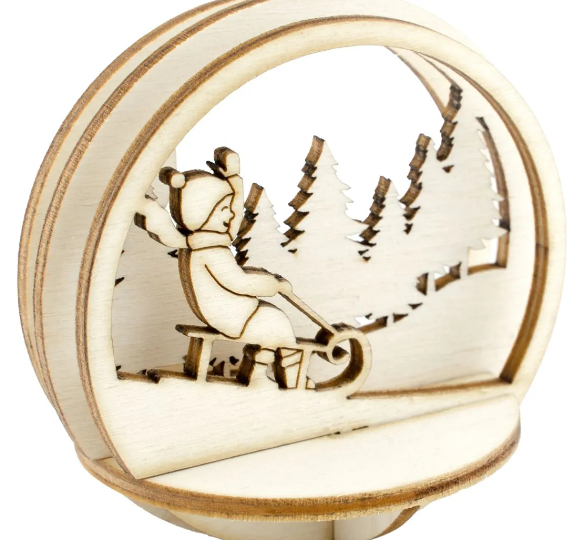Sale VBS Holz-Steckmotiv für Acrylkugel