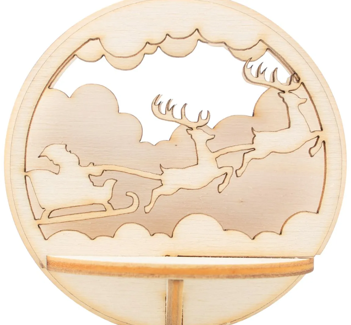 Sale VBS Holz-Steckmotiv für Acrylkugel