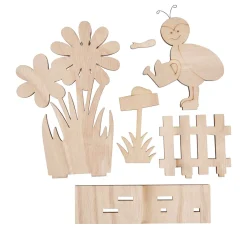 Sale VBS Holz-Steckmotiv "Frühlingsbote am Gartenzaun"