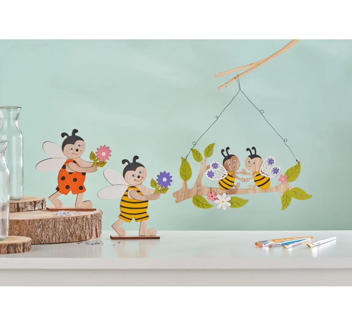Discount VBS Holzsteckmotiv "Frühlingsbote"