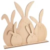 Hot VBS Holz-Steckmotiv "Hasenfamilie"