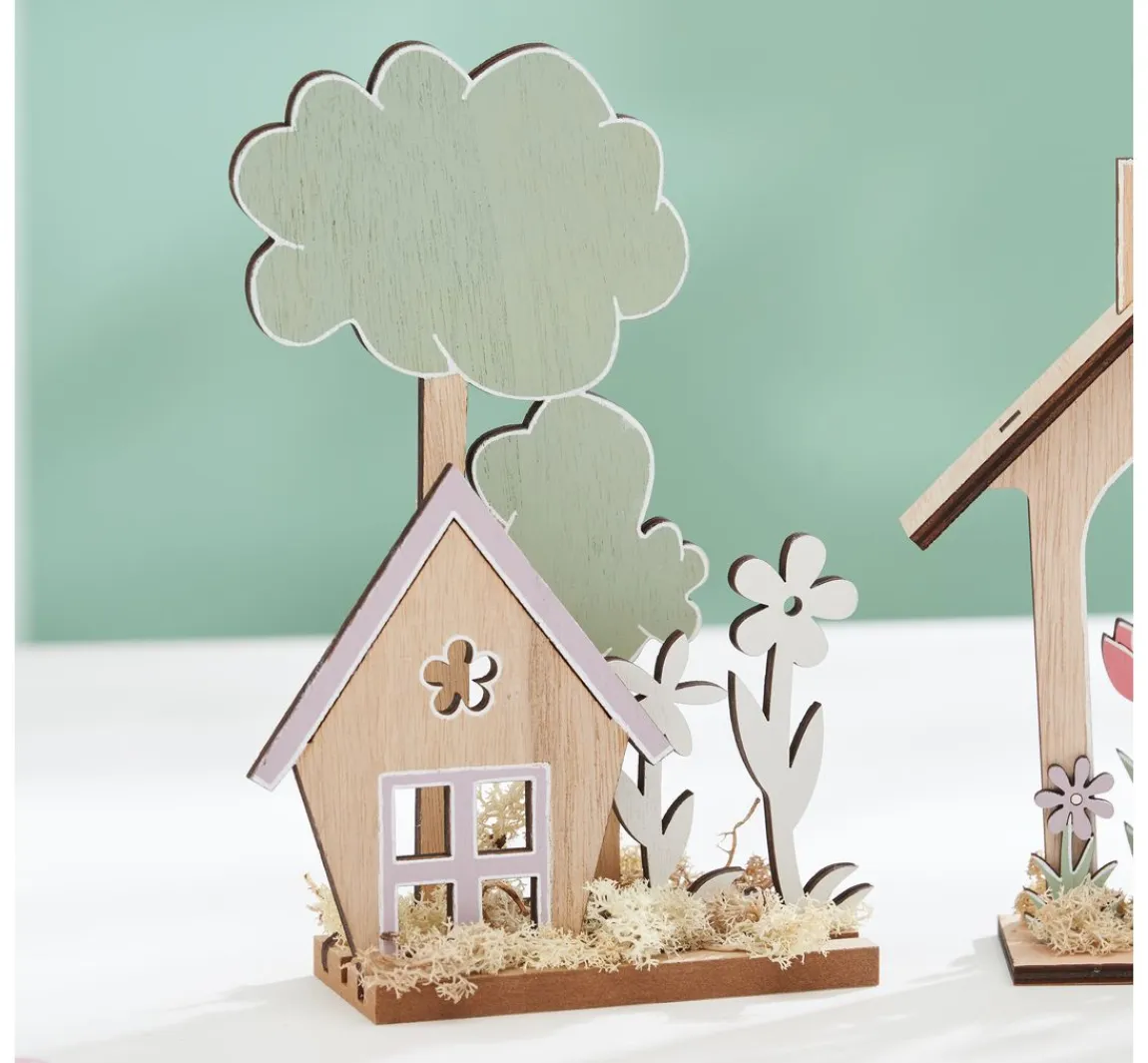 Online VBS Holz-Steckmotiv "Haus im Grünen"