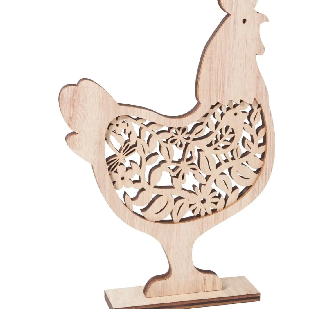 VBS Holz-Steckmotiv Huhn