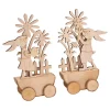 Hot VBS Holz-Steckmotiv "Rasende Osterhasen"