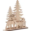 Sale VBS Holz-Steckmotiv "Rehe am Waldesrand", 5-tlg.