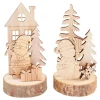 Clearance VBS Holz-Steckmotiv "Santa & Snowy"