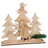 Outlet VBS Holz-Steckmotiv "Schneeman im Tannenwald"