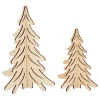 New VBS Holz-Steckmotiv "Tannen", 2er-Set