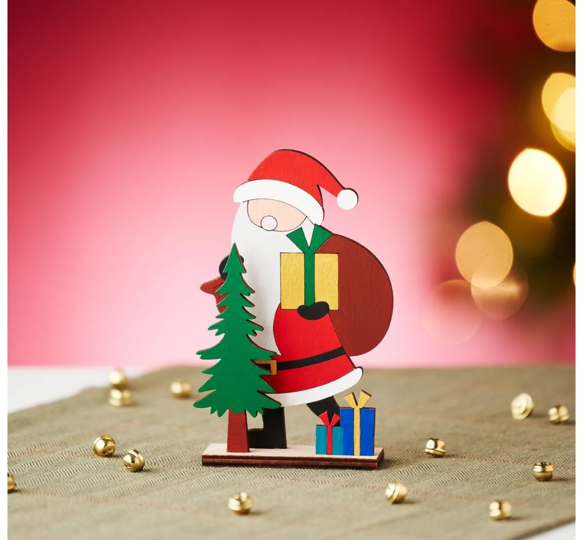 Discount VBS Holz-Steckmotiv "Weihnachtsmann"