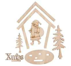 Clearance VBS Holz-Steckmotiv "Xmas Bescherung"