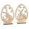 Clearance VBS Holz-Steckmotive Eier "Hanni und Nanni"