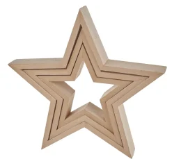 New VBS Holz-Sterne "Frame"
