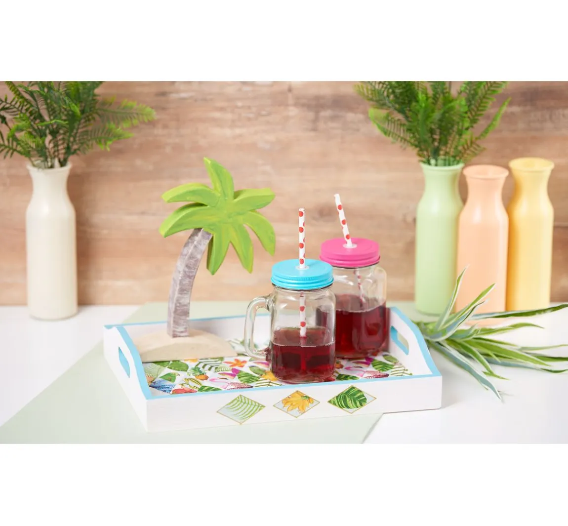 Sale VBS Holztablett, 3er-Set