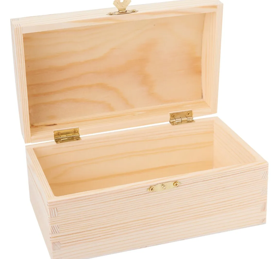 Online VBS Holztruhe, 19,5 x 11,5 x 9 cm