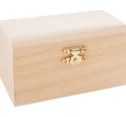 New VBS Holztruhe, 12 x 8 x 6,5 cm
