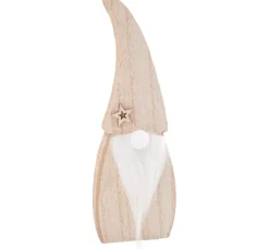 Discount VBS Holz-Wichtel mit LED-Nase