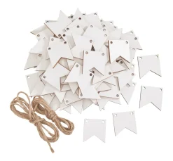 Outlet VBS Holz-Wimpel