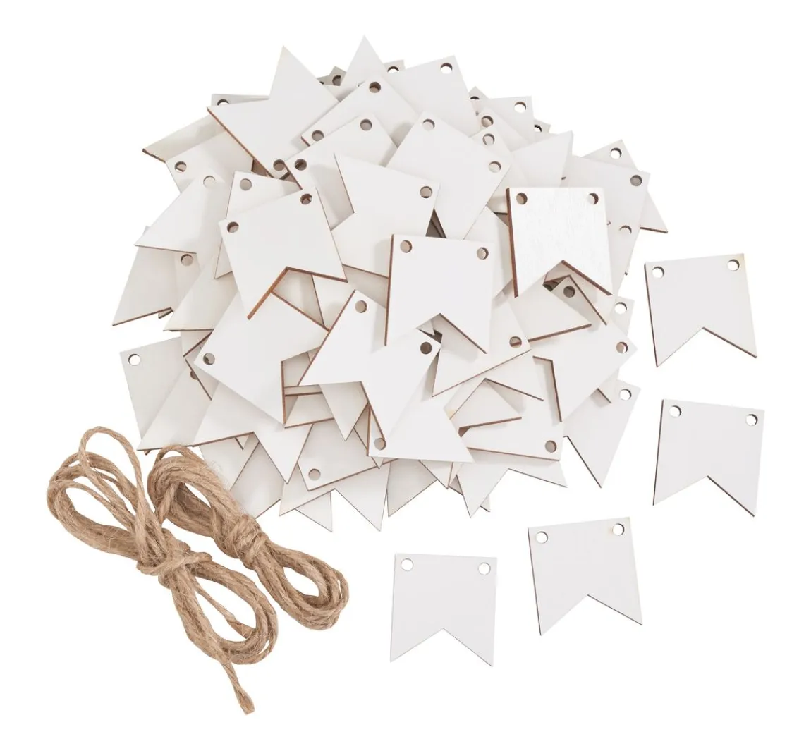 Outlet VBS Holz-Wimpel