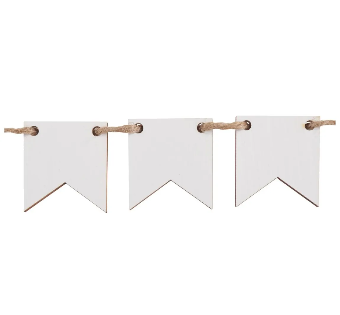 Outlet VBS Holz-Wimpel