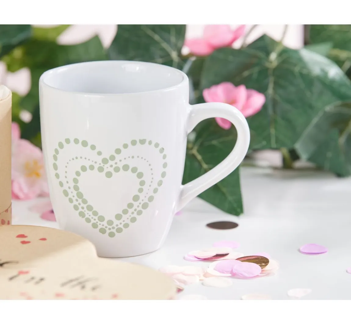 Best VBS XXL VBS Kaffeebecher "Bauchig", 12 Stück