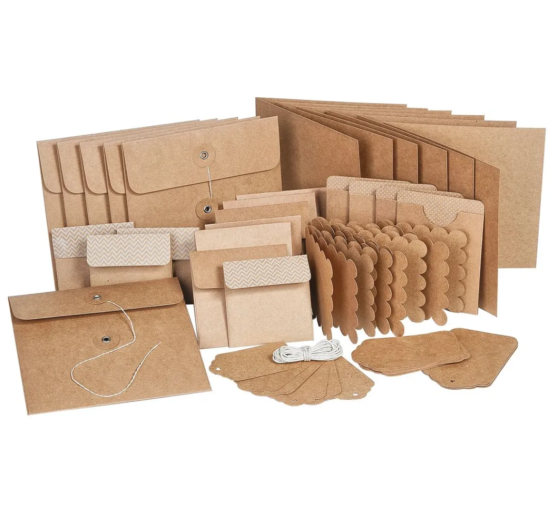 New VBS Karten & Umschläge "Vintage Mega-Set"