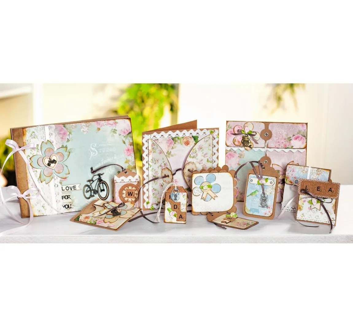 New VBS Karten & Umschläge "Vintage Mega-Set"