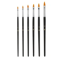 Outlet VBS Katzenzungenpinsel "BASIC", 6er-Set