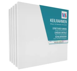 Hot VBS Keilrahmen 20 x 20 cm, 5 Stück