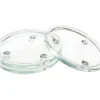 Best VBS Kerzen Glasuntersetzer, 3 Stück, Ø 13 cm