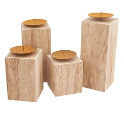 Hot VBS Kerzenständer, 4er-Set
