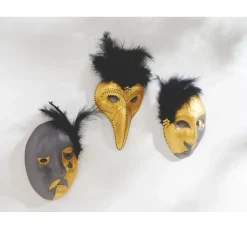 Outlet VBS Kinder-Masken, Pappmaché, 6er-Set