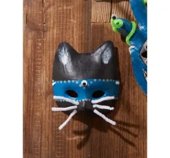 Outlet VBS Kinder-Masken, Pappmaché, 6er-Set