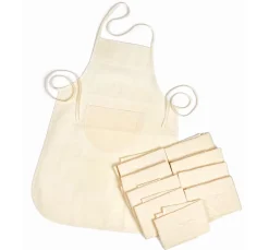 Outlet VBS XXL VBS Kinderschürzen mit Vordertasche, 10 Stück