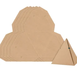 Outlet VBS Kraftkarton Geschenkbox "Pyramide"